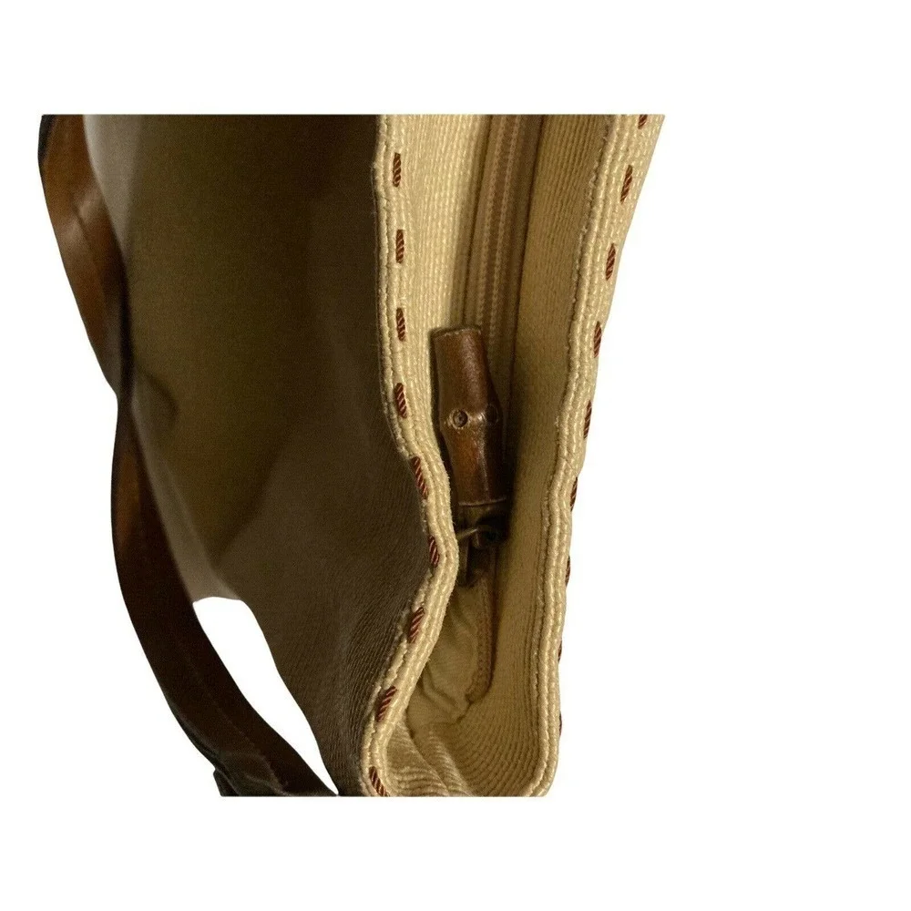 Fossil Woven Tan‎ Brown Leather Hobo Boho Shoulder Hand Bag Purse